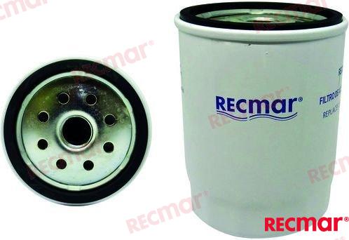 Масляный фильтр OEM: Mercruiser: 16595Q, 16595T, 35-16595Q, 35-16595Q12, 35-16595T1, 35-52731, 35-881126K01, 35-8M0154761; Crusader: 201104