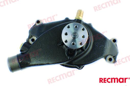 Water pump OEM: Pleasurecraft: 30109, RA057019; Crusader: 17670, 30103, 67859, 811573; Volvo: 3854118, 3855991, 856609
