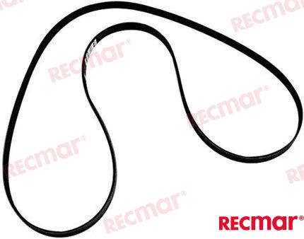 Serpentine type belt OEM: Mercruiser: 35-865615Q01, 57-865615Q01, 865615001, 865615Q01