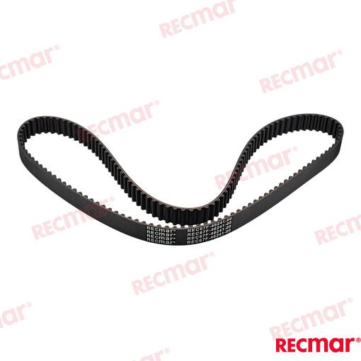 Engine timing belt OEM: Mercruiser: 57-804145, 804145; Yamaha: 67F-46241-00, 67F4624100, 67F462410000