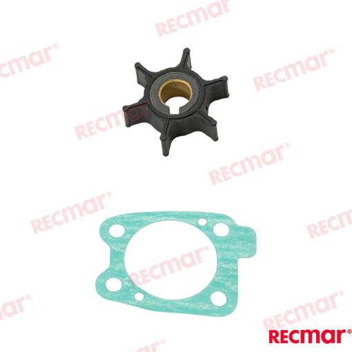 Yamaha - Parsun - Selva 4T 4-5 hp water pump impeller (CEF500325) OEM: Mercruiser: 47-96305M, 96305M; Yamaha: 6E0-44352-00, 6E0-44352-00-00