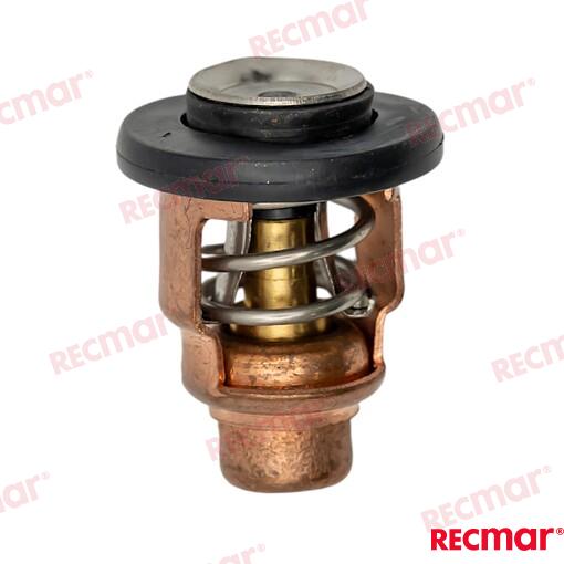 Термостат для Yanmar, Yamaha, Honda, Tohatsu 50°C OEM: Yanmar: 688-12411-10; Yamaha: 688-12411-00, 688-12411-01, 688-12411-10, 688-12411-11