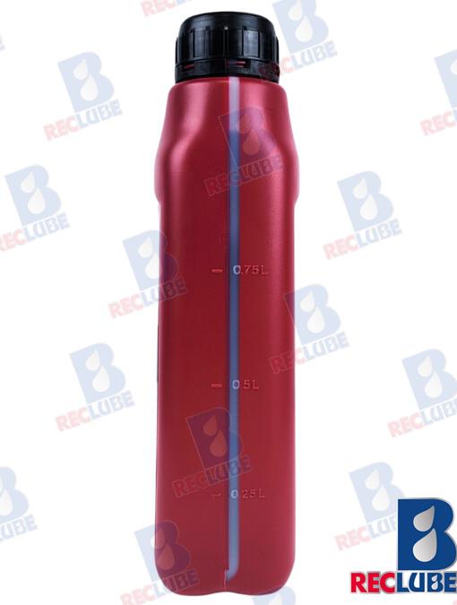 Synthetic gear oil 80W90 1l API GL-5 - green. Suitable for Alpha, Bravo, Cobra, SX drives