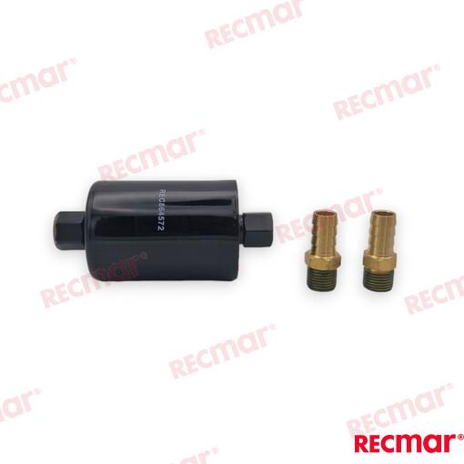 Fuel filter for Mercruiser gasoline engines OEM: Mercruiser: 35-864572, 35-864572T, 864572, 864572T, 864572T01