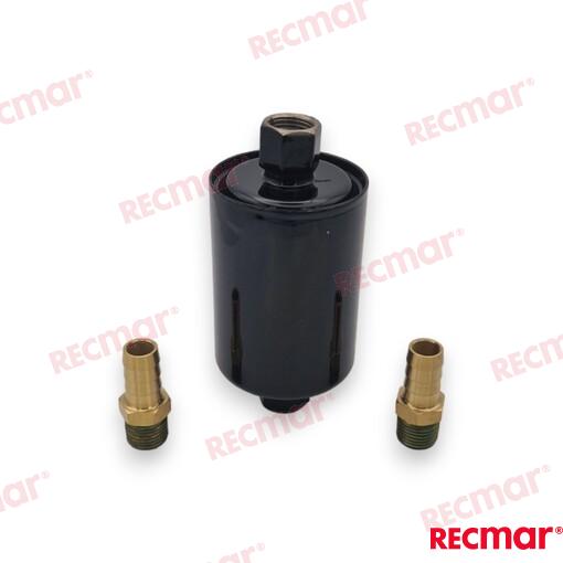 Fuel filter for Mercruiser gasoline engines OEM: Mercruiser: 35-864572, 35-864572T, 864572, 864572T, 864572T01