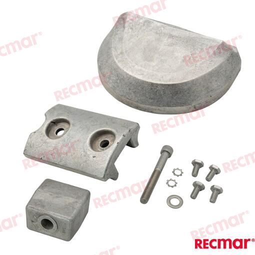 Anode kit OMC Cobra Magnesium
