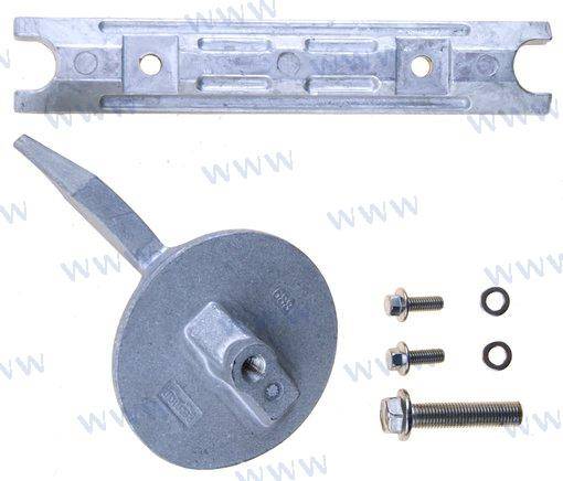 kit anodes Aluminium yamaha 60-90 Hp