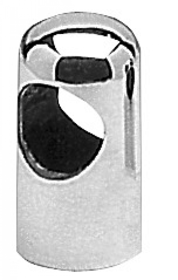 SS central handrail -hole  25 mm H57mm Ø35mm