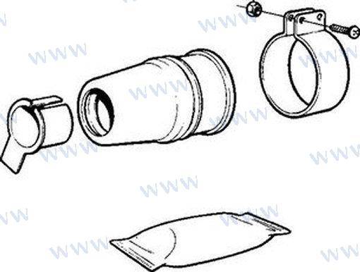 seal kit shaft 40 mm