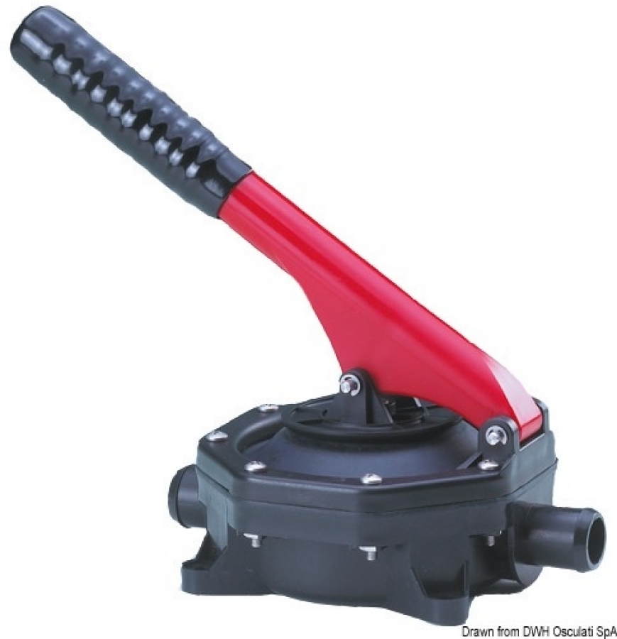 Hand pump, fixed lever Ø25mm 180x125xh75mm