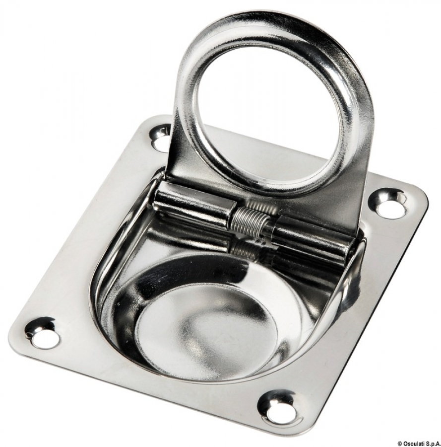 SS pull latch 55x65 mm