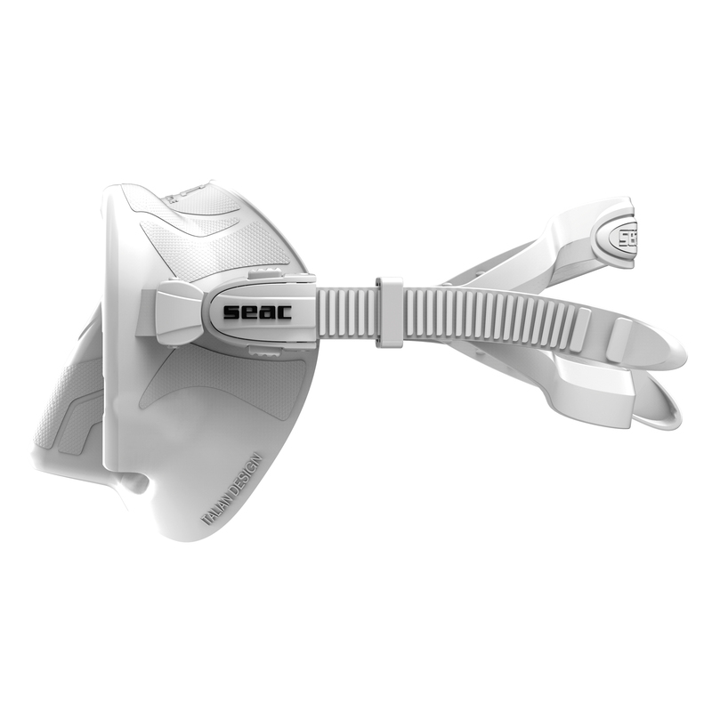 SEAC Pura Anti fog diving mask White