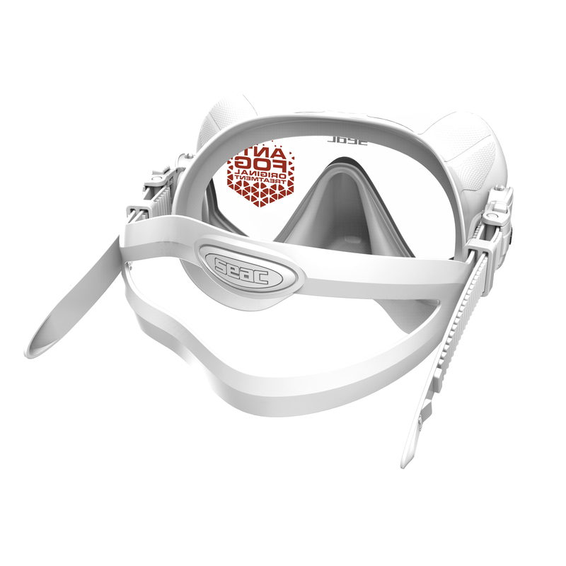 SEAC Pura Anti fog diving mask White