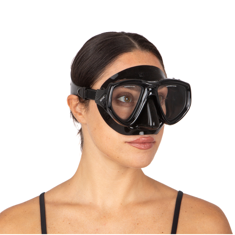 Diving and snorkeling mask One Black Sea
