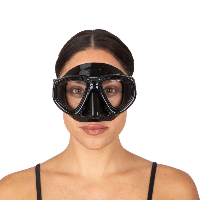 Diving and snorkeling mask One Black Sea