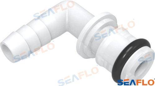 elbow fitting with O-Ring 5/8" x 3/8" barb