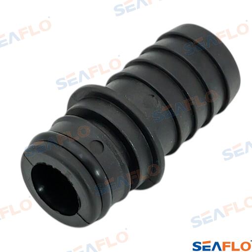 Seaflo Straight fitting w/ O-Ring 3/4” QA x 3/4” Barb