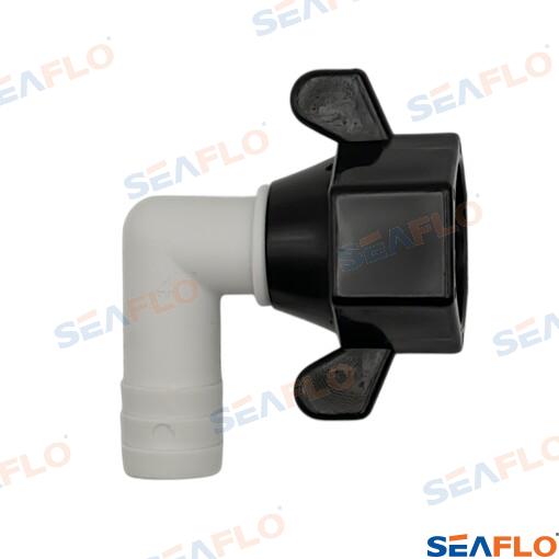 Seaflo HSE Barb Elbow Fitting 1/2”-14FNPT x 1/2” Barb