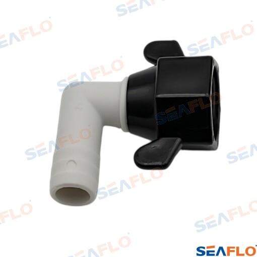 Seaflo HSE Barb Elbow Fitting 1/2”-14FNPT x 1/2” Barb