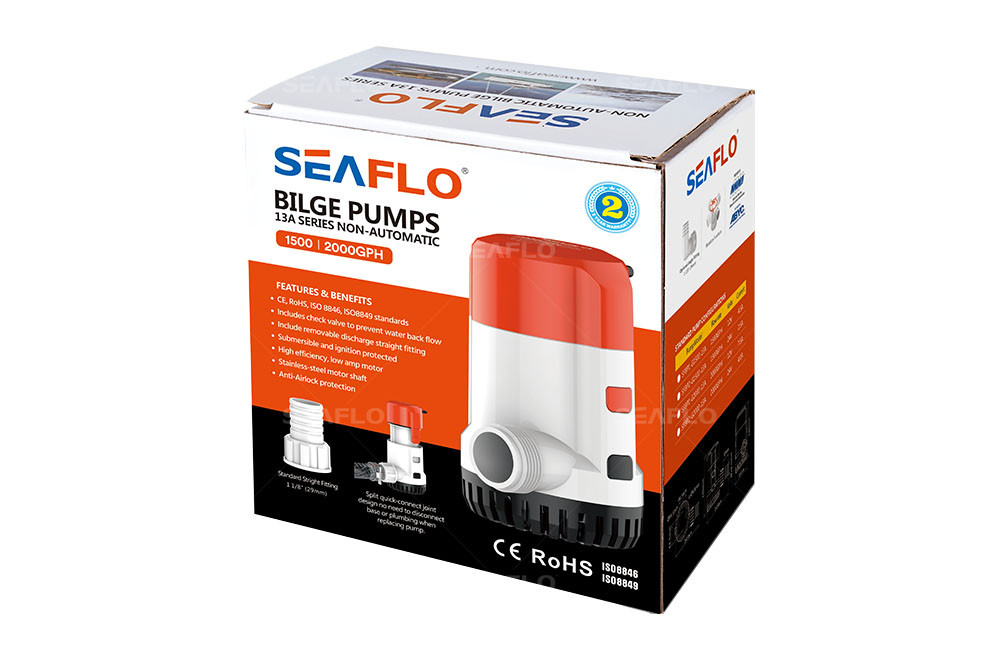 bilge pump SEAFLO s13a 12v 2000gph
