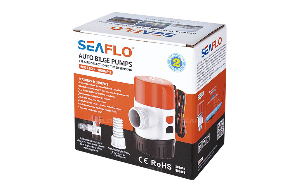 bilge pump automatic SEAFLO s13b 12v 800gph