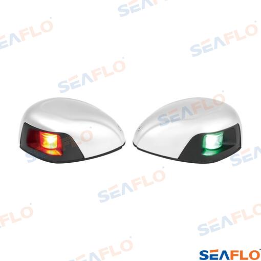 Seaflo Pair Of Stainless Steel LED Lights 12V