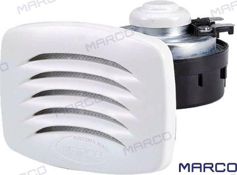 Звуковой сигнал MARCO белый 120 x 80 mm