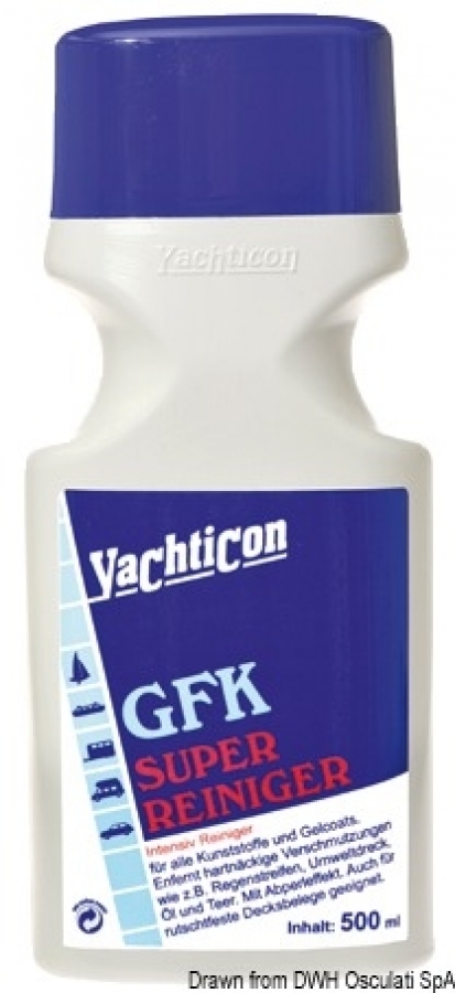 Super Cleaner for fibreglass and ABS surfaces