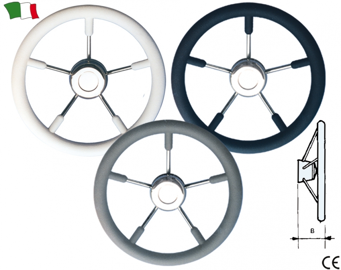 Steering wheel Ø350mm - black