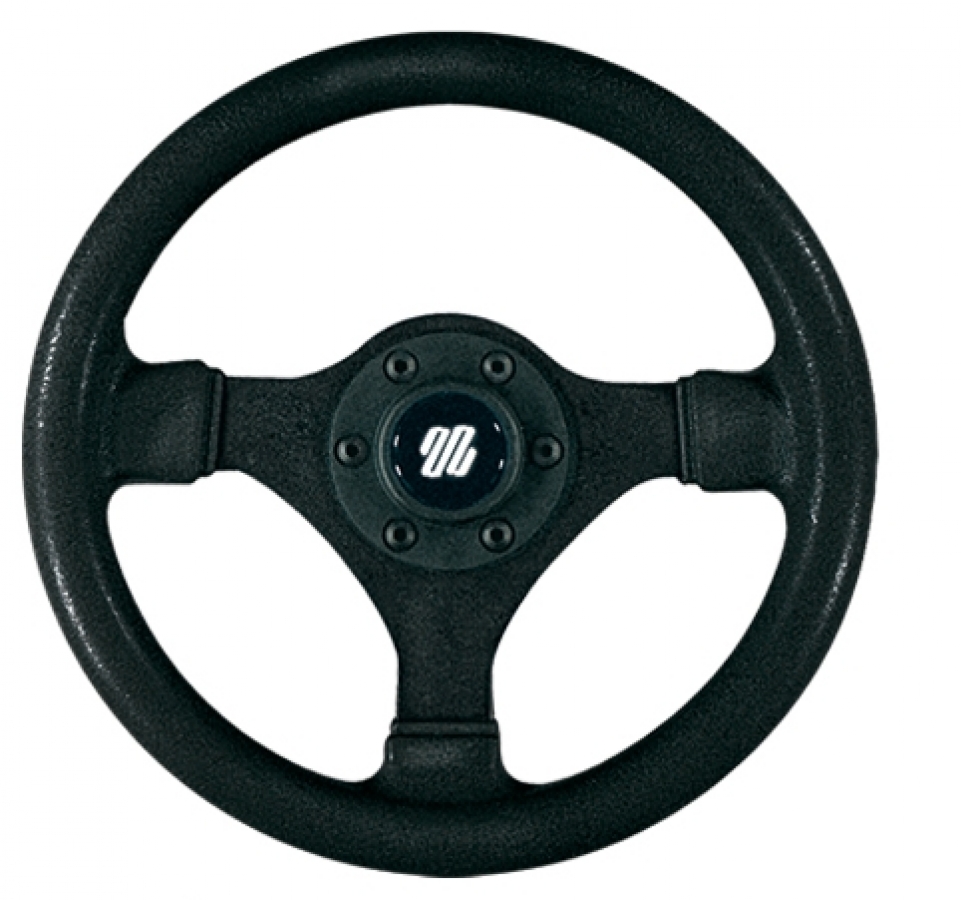 Steering wheel, black Ø28mm