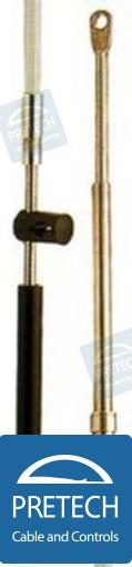Engine control cable Mercury 15 ft 4,60m