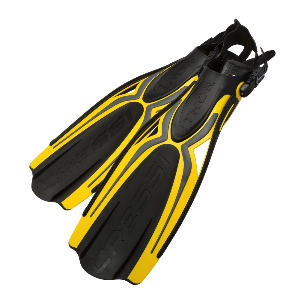 Flippers Cressi THOR EBS Yellow Size XL (45-48)