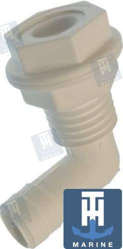 thru hull scupper 90d for 19 mm. hose