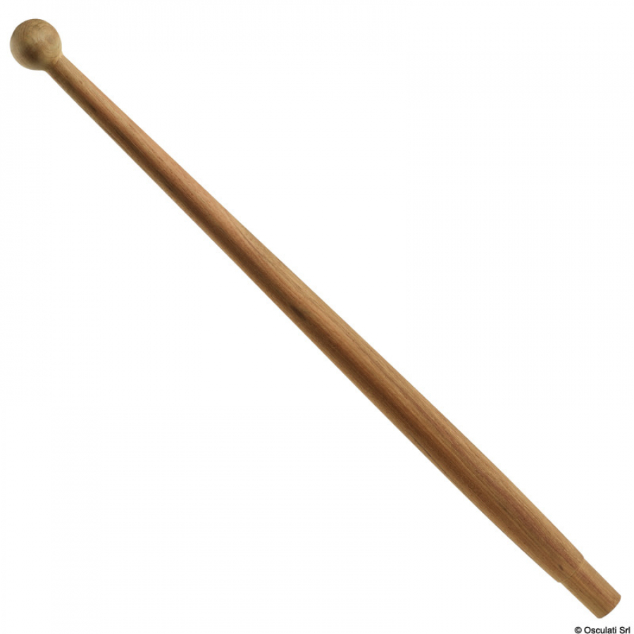 Teak flagpole L 60 cm Ø25mm