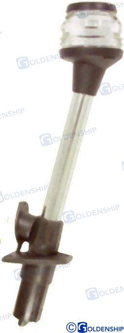 Plug-in all round light 52" led black 130cm  12V