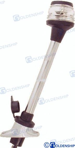 stern pole light AISI304 12V 10W 60cm 16°