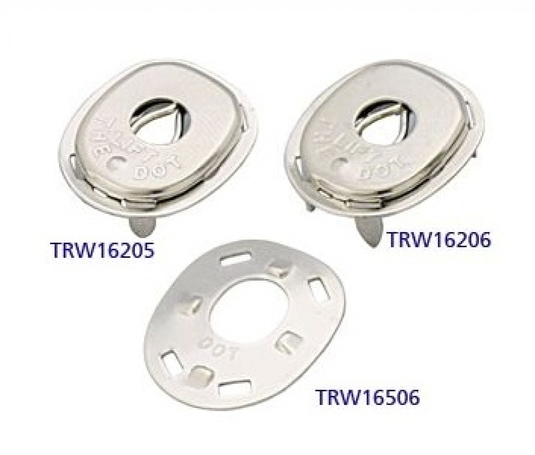 Rivets for awning extra - nickel-plated brass - Lift-The-Dot® system