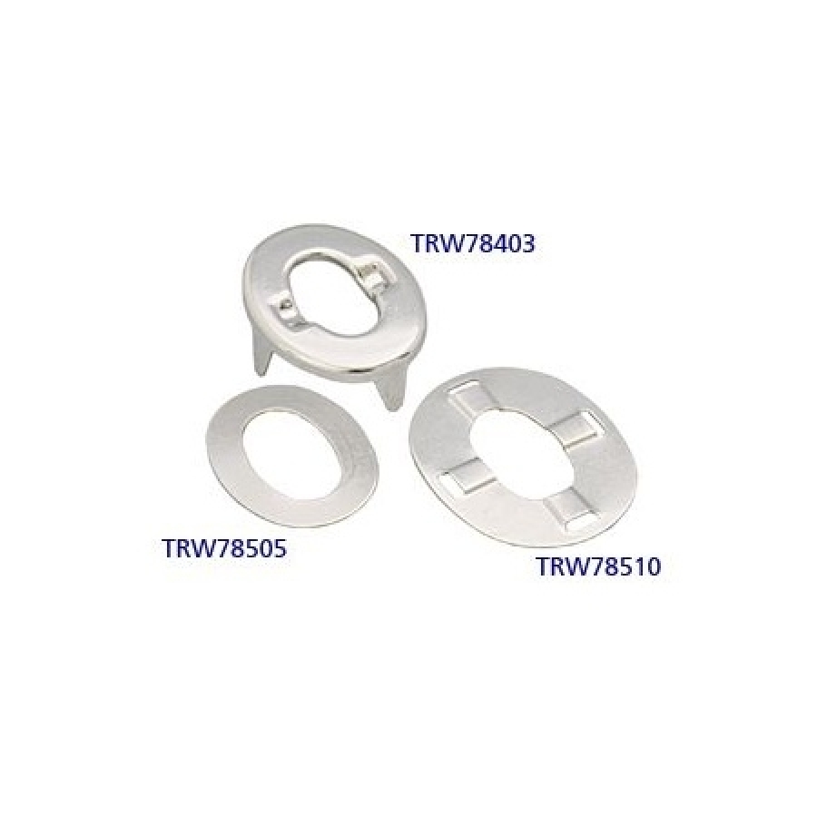 Rivet base for trw78403 - nickel plated brass COMMON SENSE® DOT® system
