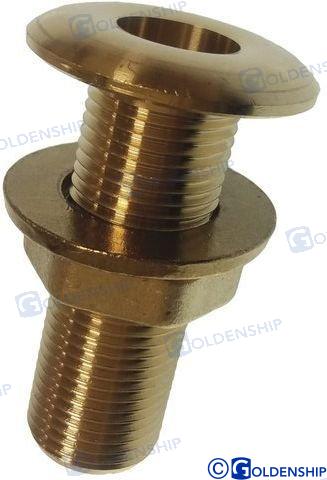 thruhull scupper thread Ø1" brass