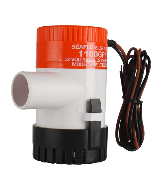 Водяной насос SEAFLO 12V 1100GPH 65l/min 3A 29mm SFBP1-G1100-01
