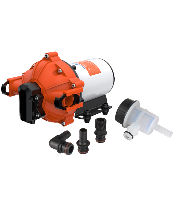 Diaphragm fresh water pump 12v series SEAFLO 52 12V 4,3Bar 15L/min with automatic switch SFDP1-040-060-52