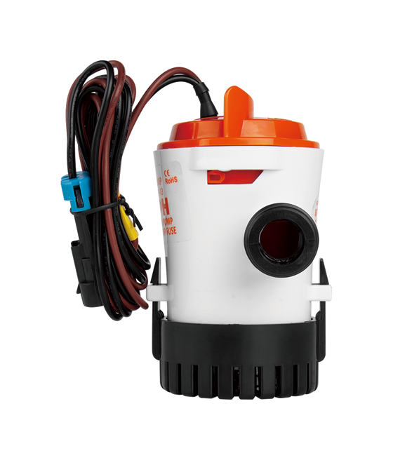 Water pump 800GPH 12V 4A 50l/min Outlet 19mm - Seaflo SFBP1-G800-03