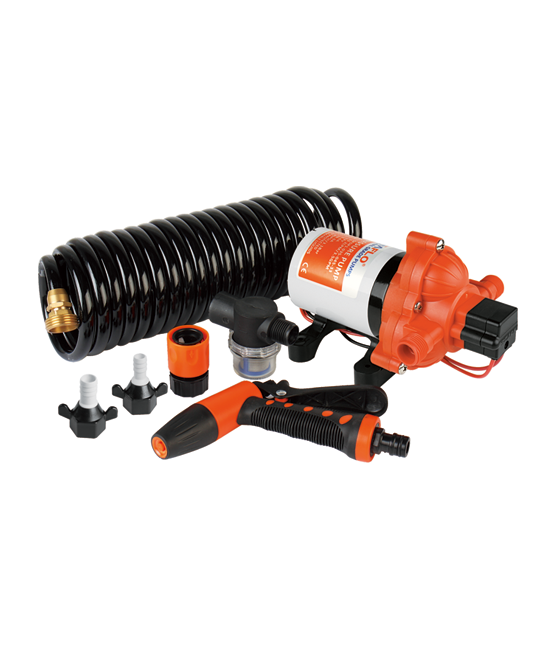 Fresh water washdown pump SEAFLO kit 12V 11.6l/min 4.8bar 3metri - automatic switch SFWP1-030-070-33