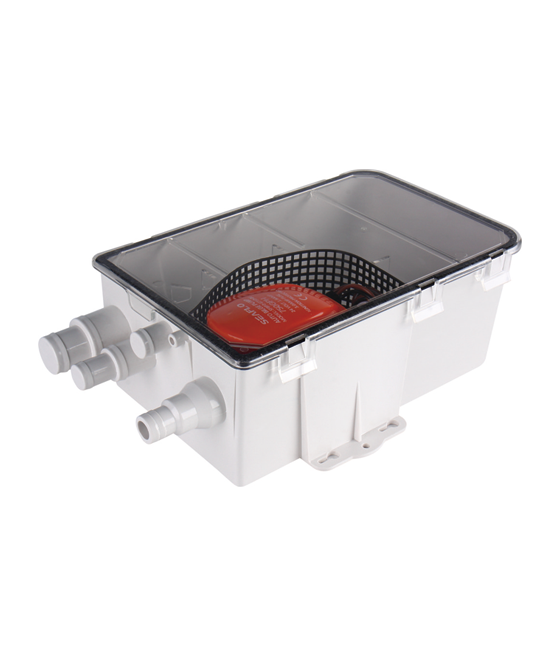 Shower Drain Pump 12V/3A 750GPH Outlet 19mm Seaflo SFBP1-G750-07