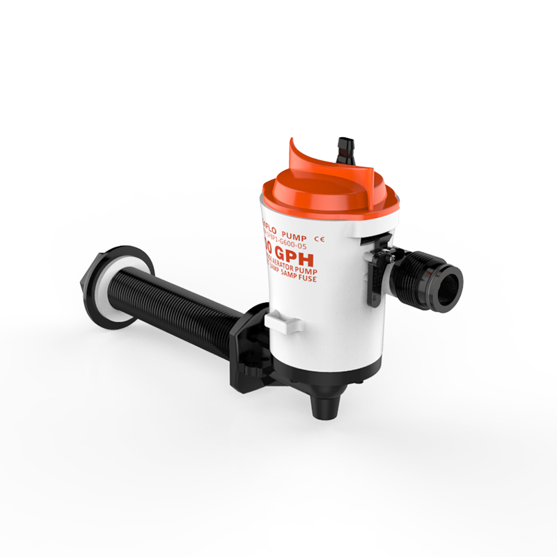 Water pump LiveWell 600GPH 38l/min 12V 3A Outlet 19mm - Seaflo SFBP1-G600-05