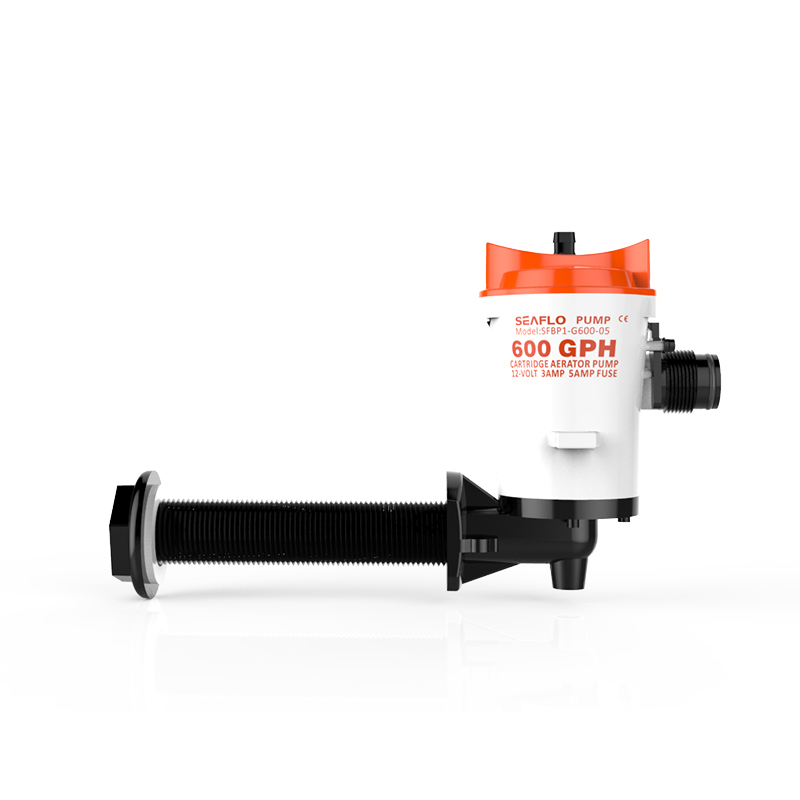 Water pump LiveWell 600GPH 38l/min 12V 3A Outlet 19mm - Seaflo SFBP1-G600-05